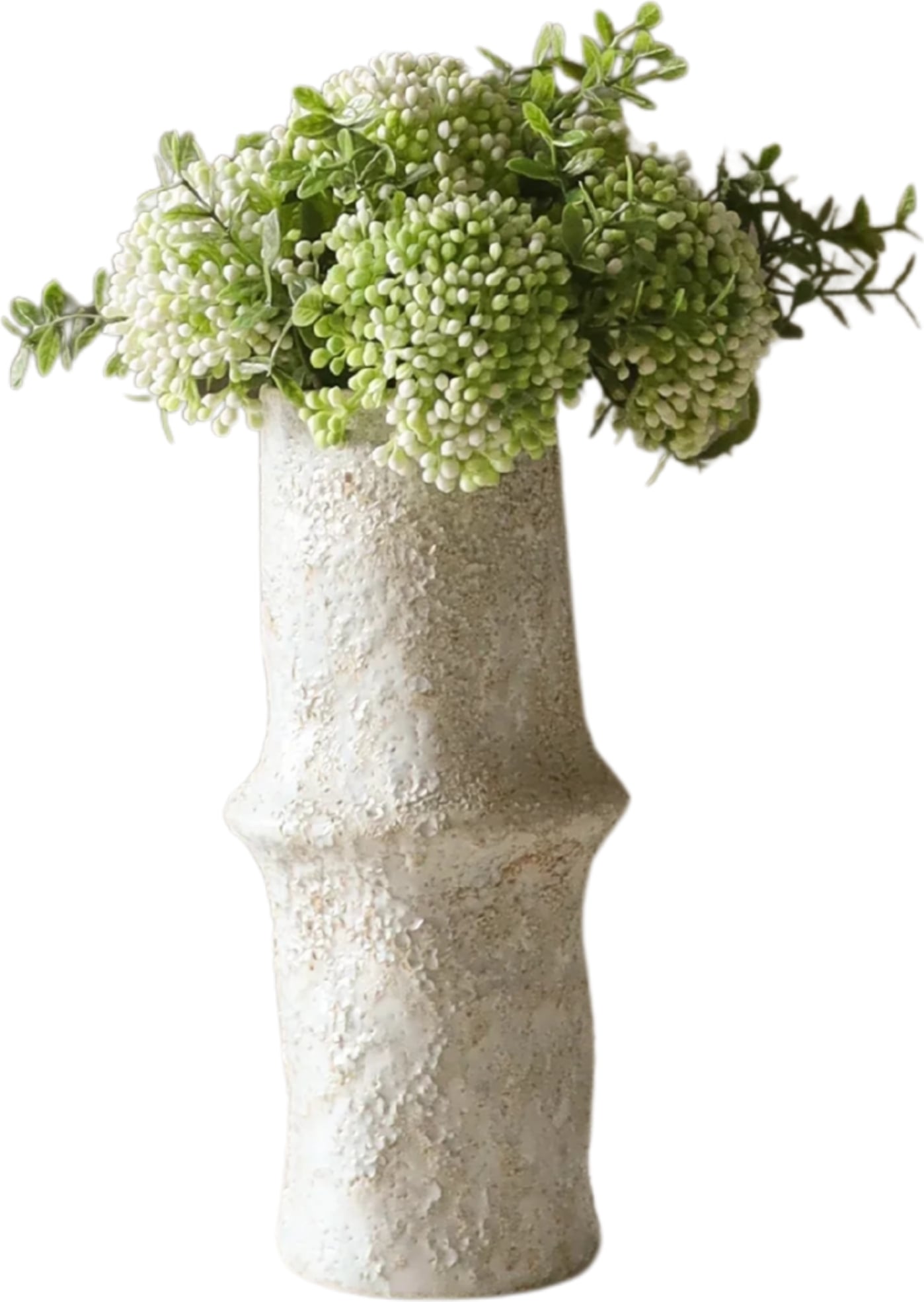 Kwiaty sztuczne bukiet Botane głóg 30 cm jasnozielony