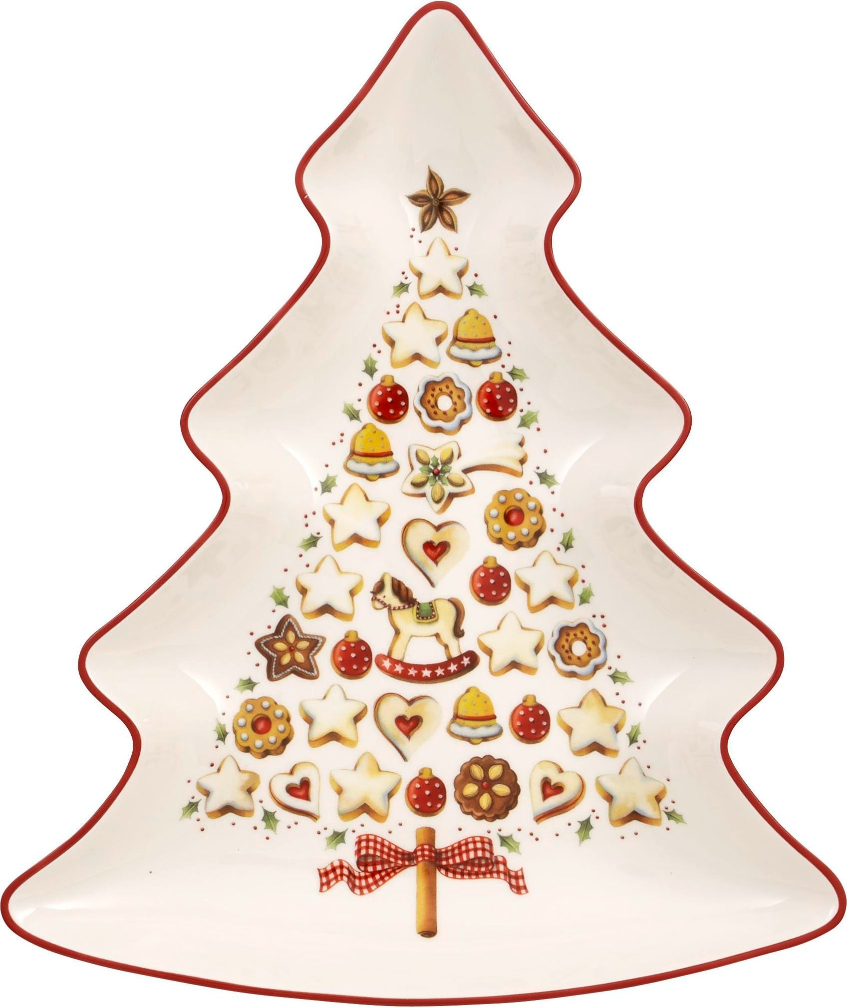 Misa na przekąski Winter Bakery Delight choinka L
