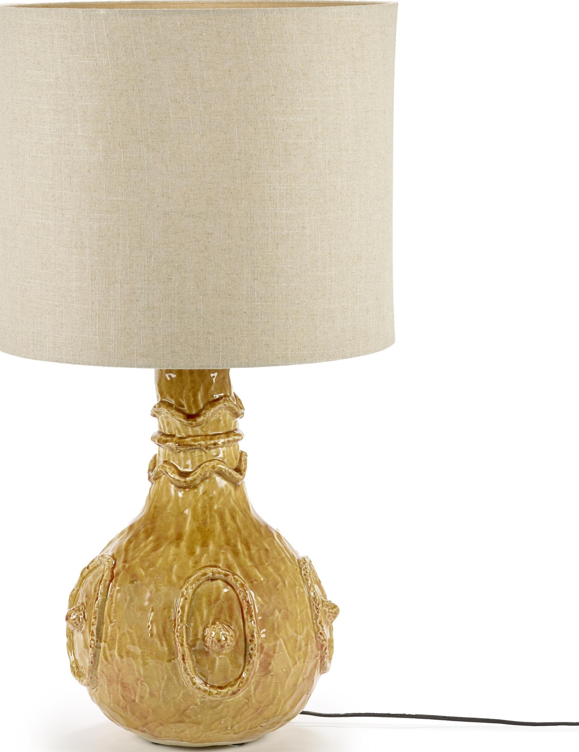 Lampa stołowa Lighting by Marie 92 5 cm ochra