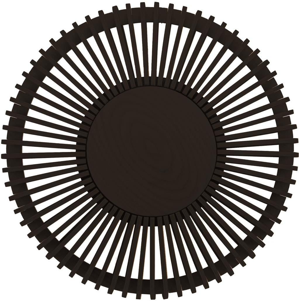 Kinkiet Clava Up 35 cm czarny dąb