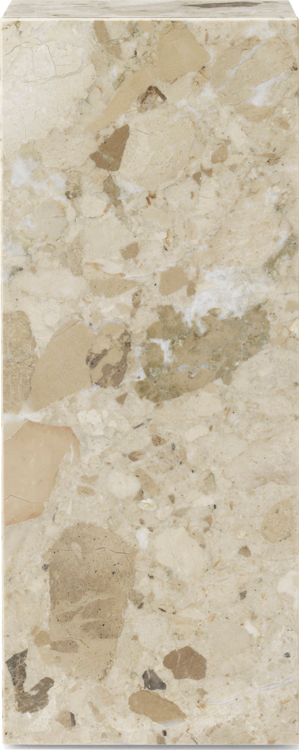 Stolik boczny Plinth Kunis Breccia wysoki