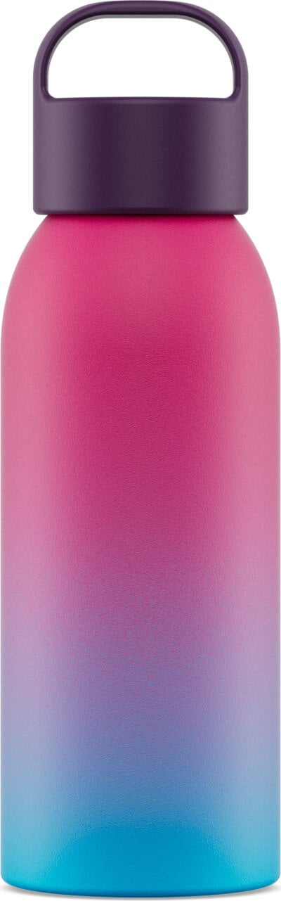 Butelka termiczna Young Bottle Drip Squad 500 ml różowo-niebieska