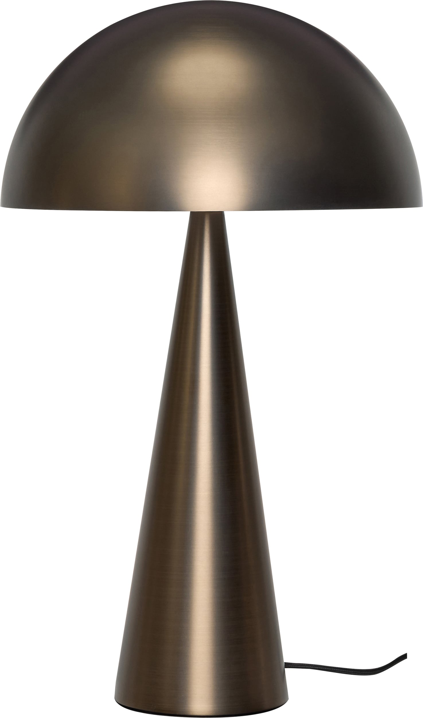 Lampa stołowa Mush 50 cm mosiądz szczotkowany