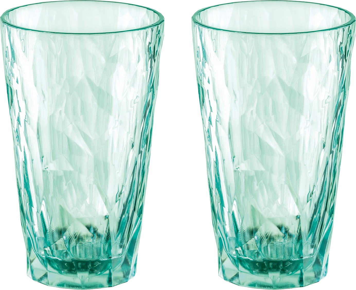 Szklanki z tworzywa Club No. 6 Tritan 300 ml jadeitowe 2 szt.