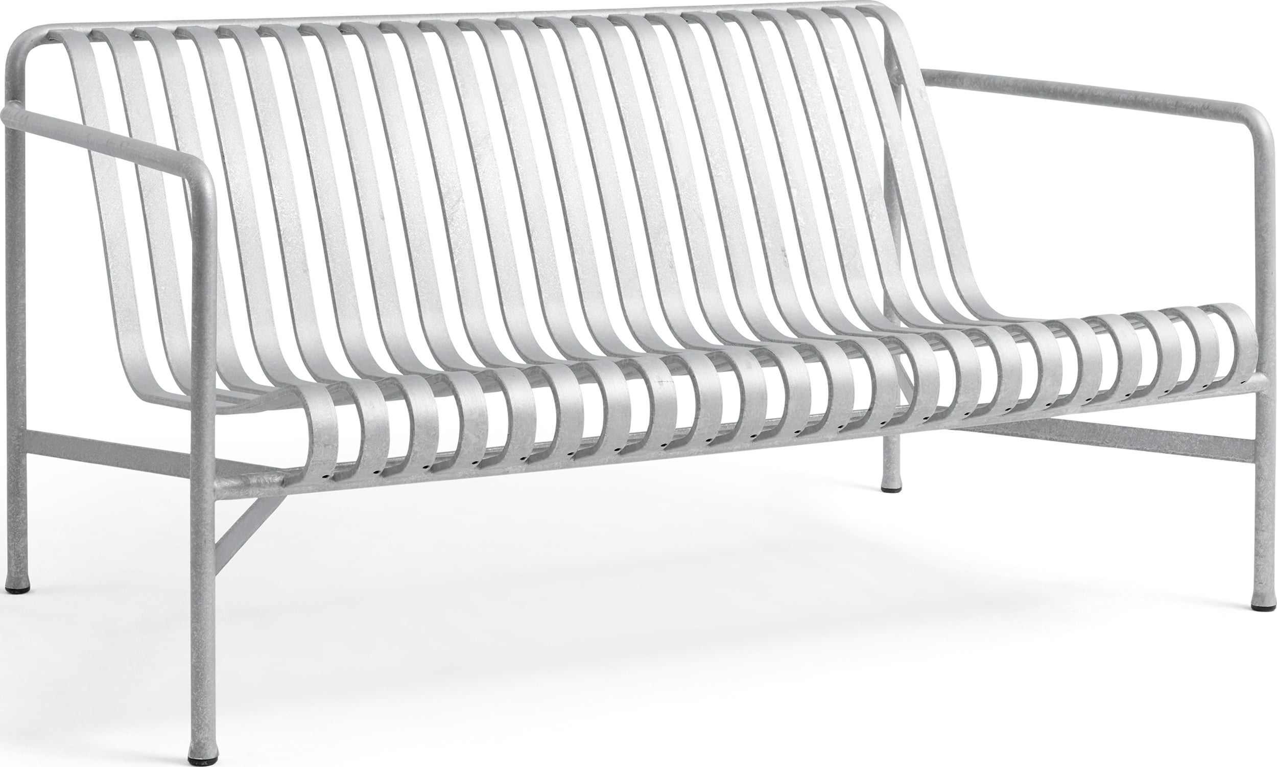Sofa ogrodowa Palissade 139 cm stal cynkowana ogniowo