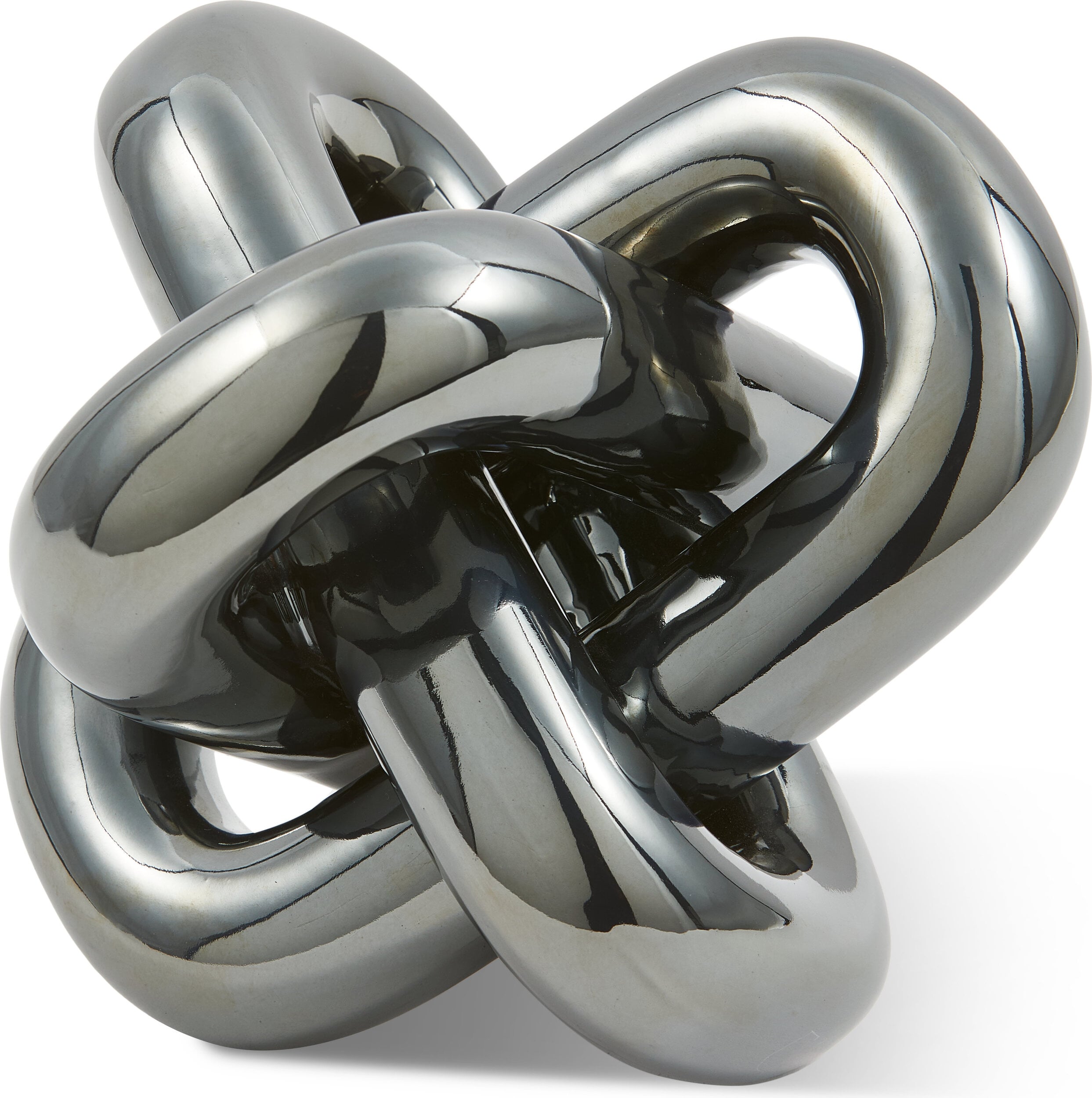 Dekoracja Moving Chain 19 cm szara