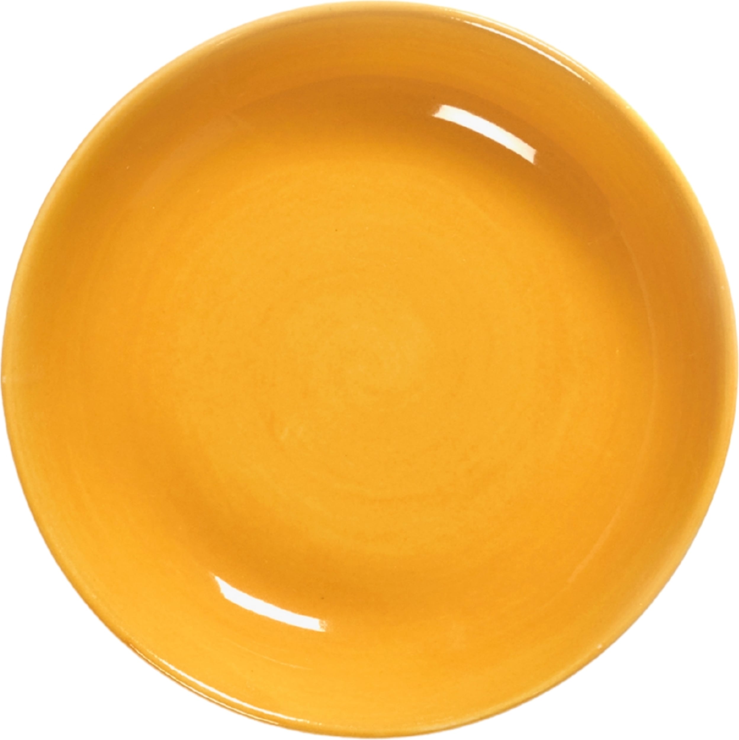 Miska Feast 11 5 cm żółto-biała