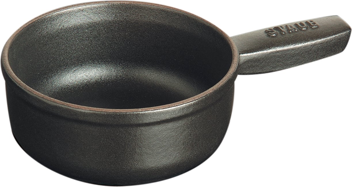 Rondelek do fondue Staub 350 ml czarny