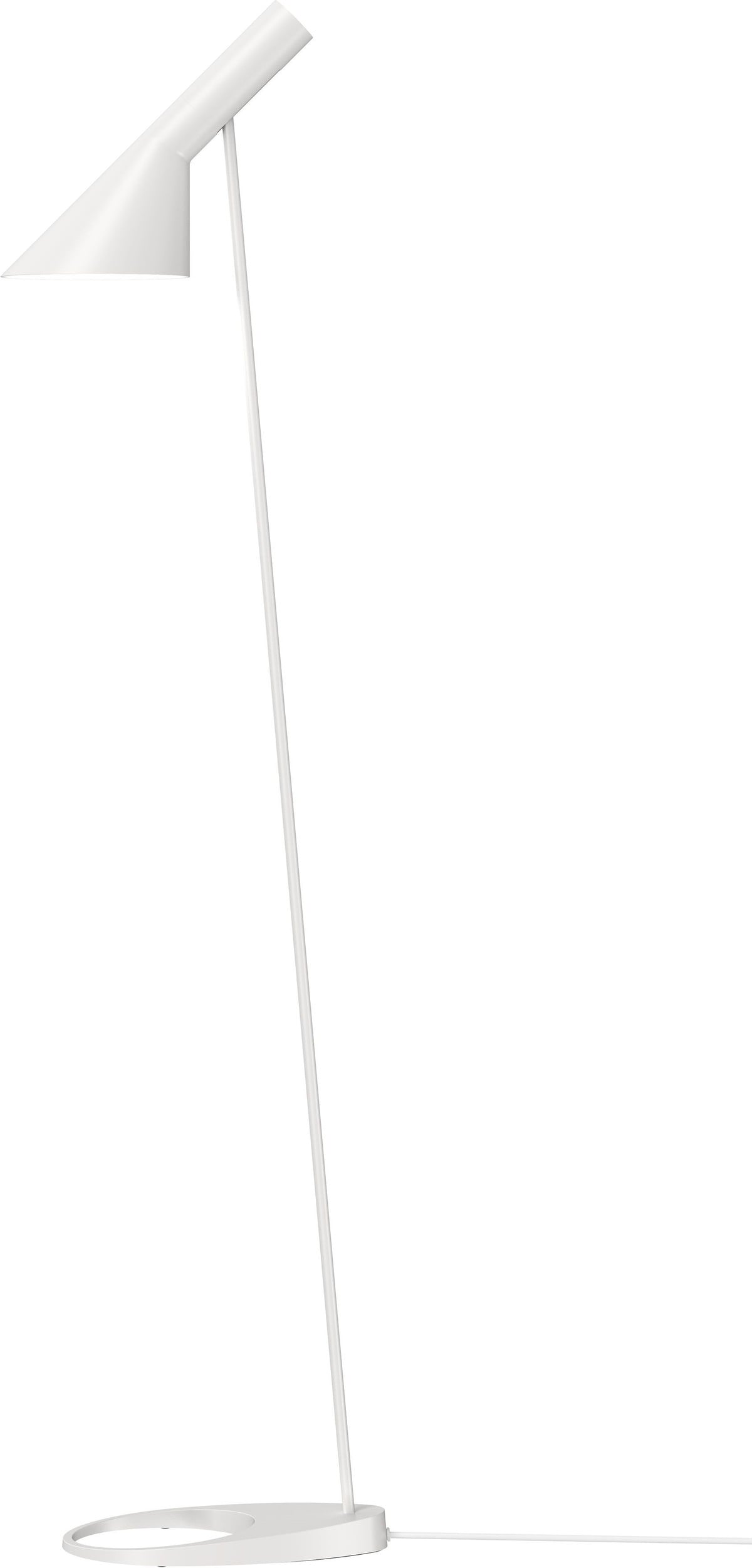 Lampa stojąca AJ biała