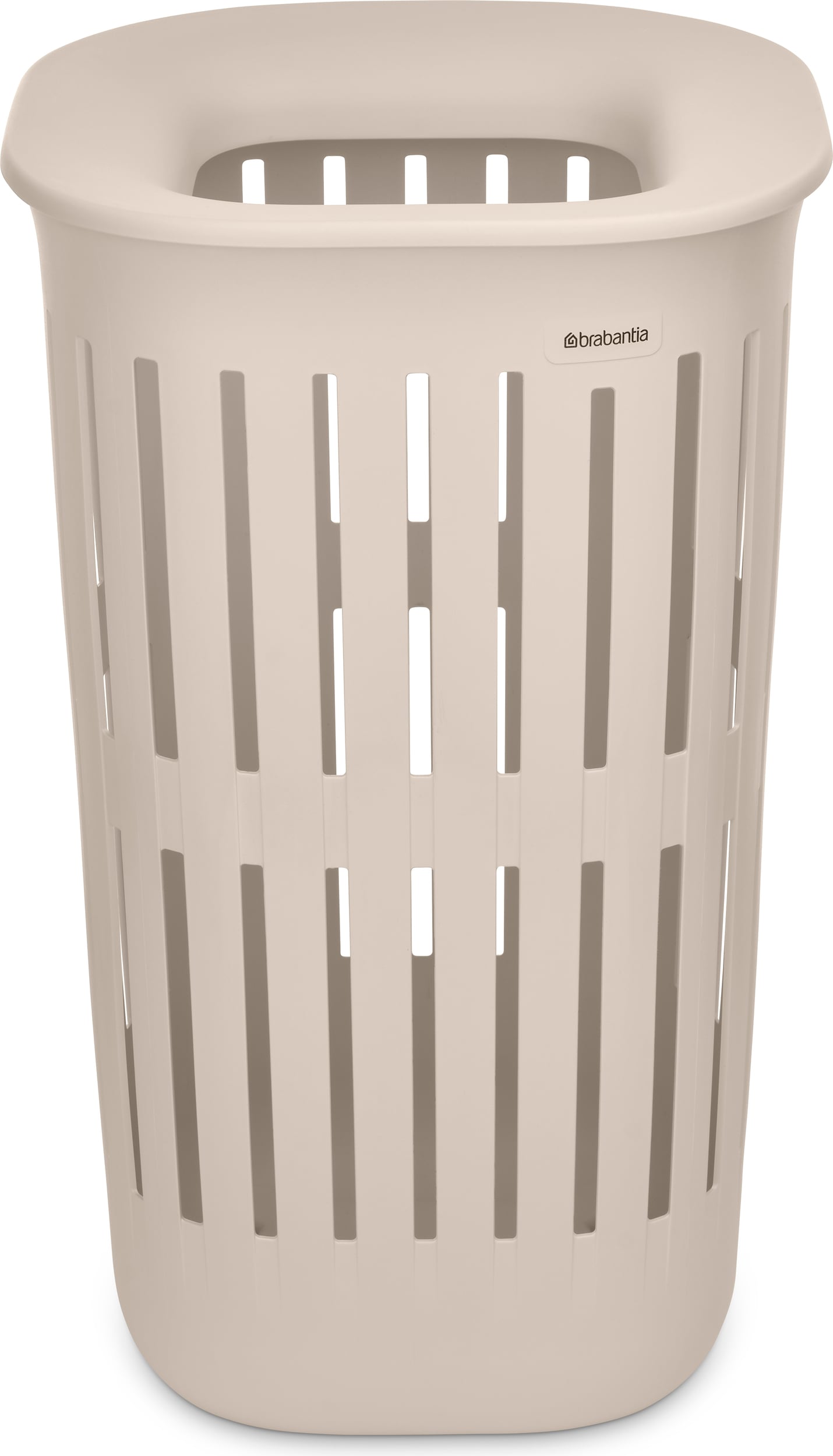 Kosz na pranie Collect-It 55 l beżowy