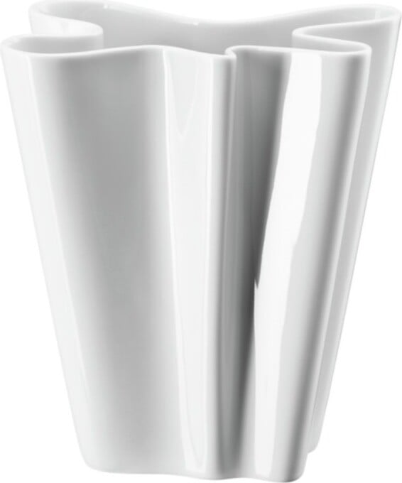 Wazon Flux 14 cm biały