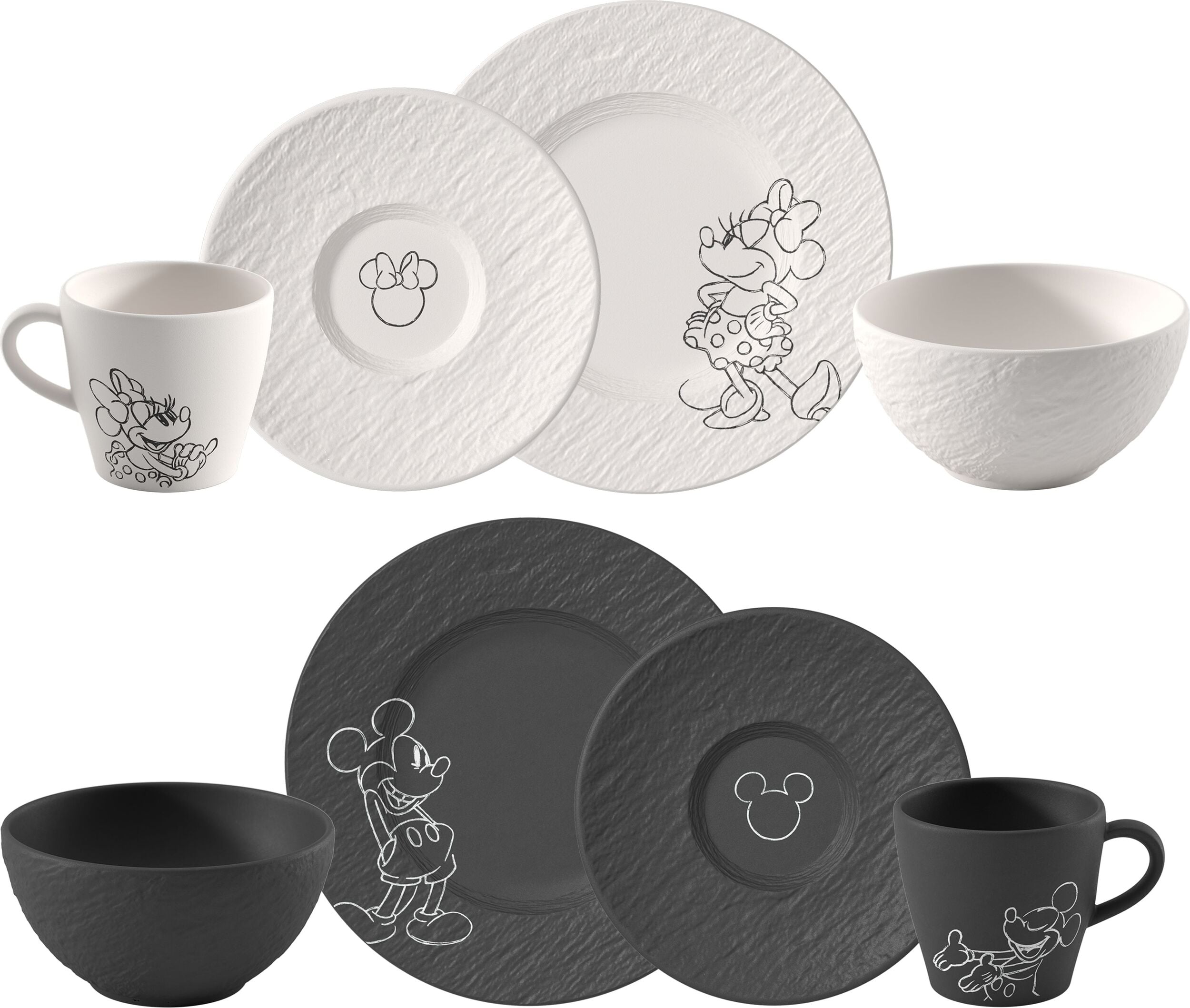 Zestaw śniadaniowy Manufacture Rock Mickey Mouse 8 el.