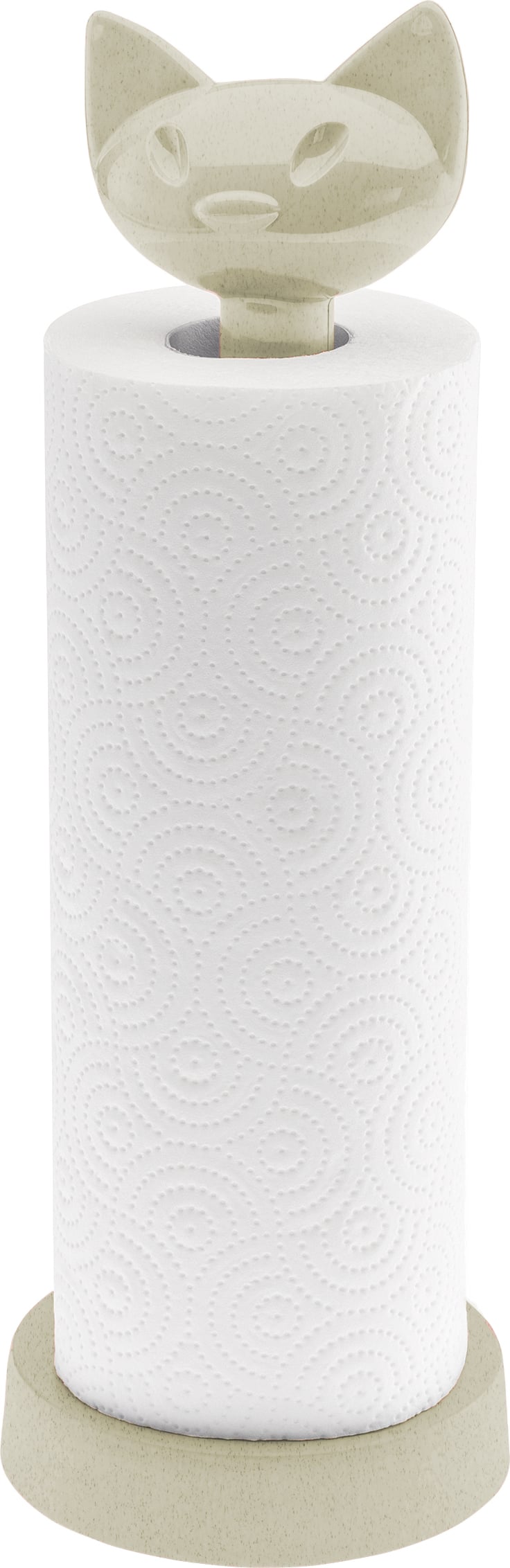 Stojak na ręcznik papierowy Miaou Organic Nature piaskowy