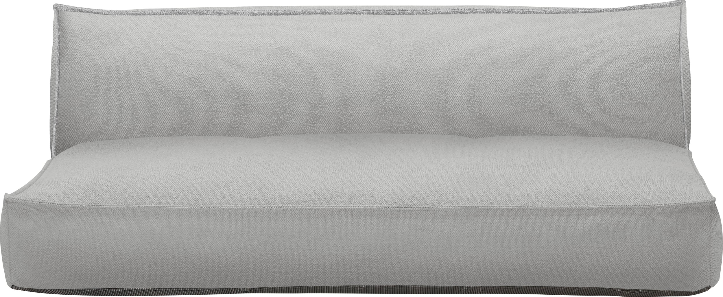 Sofa ogrodowa trzyoosobowa Stay Bouclé 180 x 120 cm jasnoszara