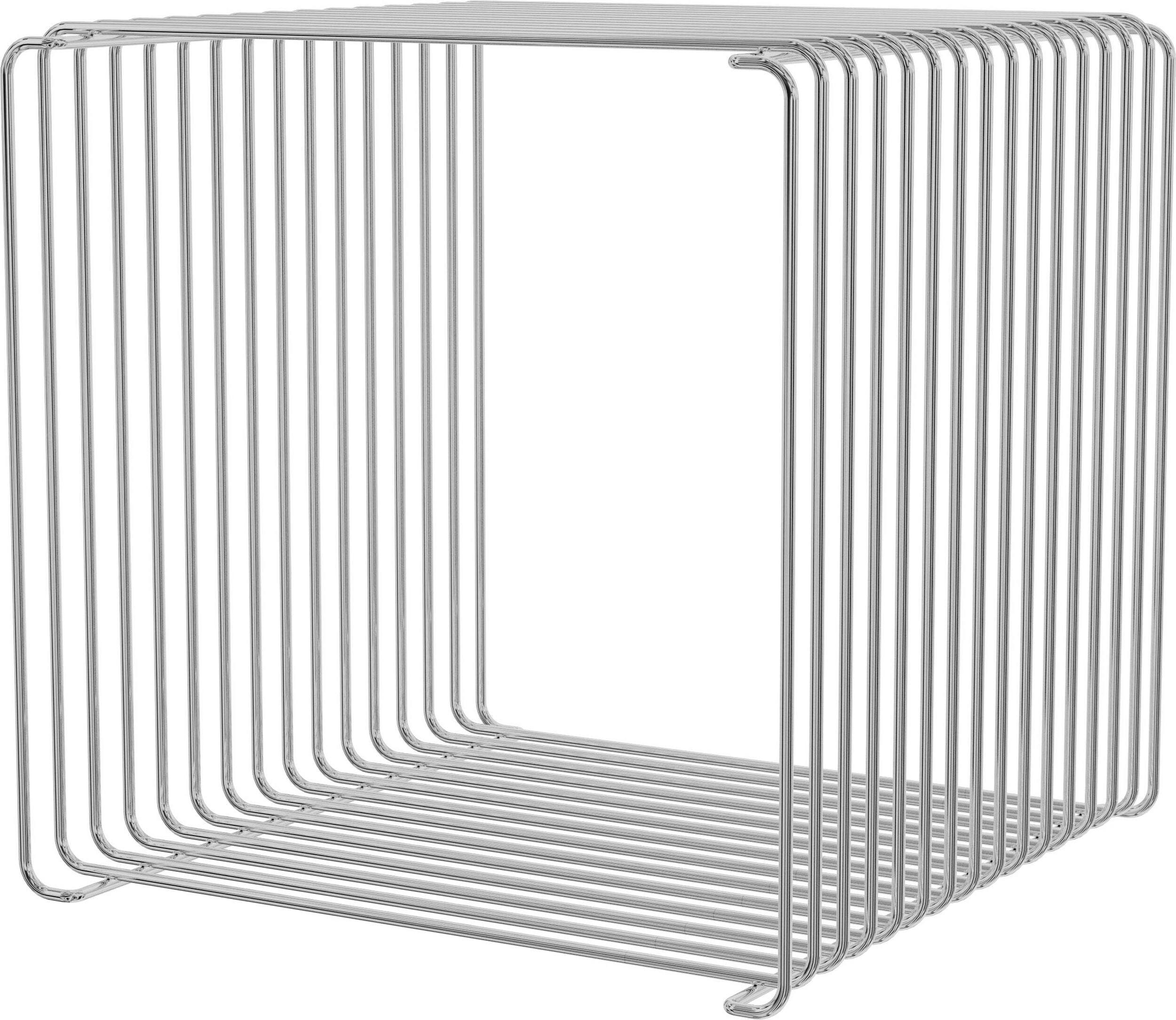 System modułowy Panton Wire 34 8 x 34 8 x 34 8 cm chromowany