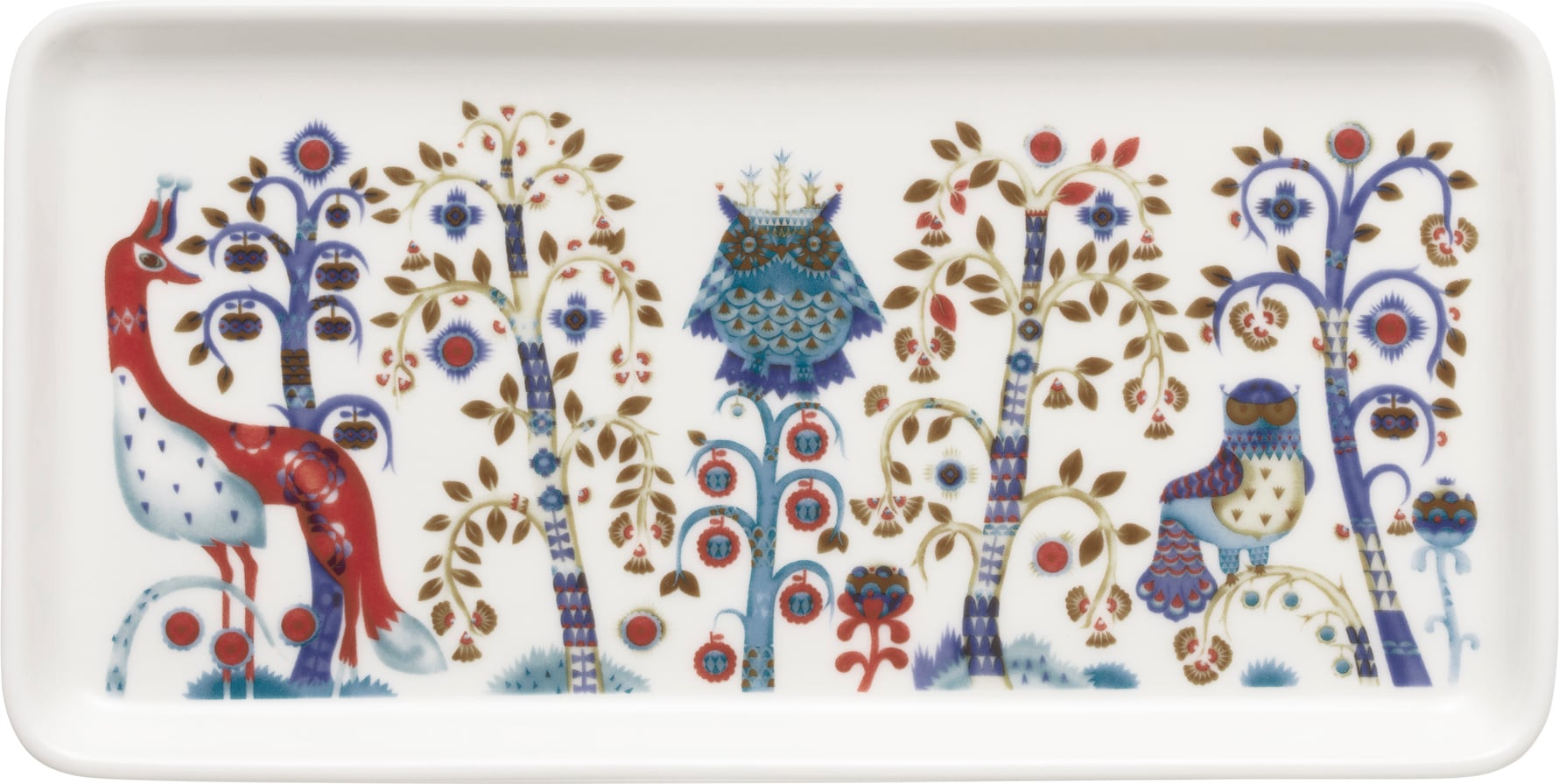 Talerz do serwowania Taika 12 x 24 cm biały