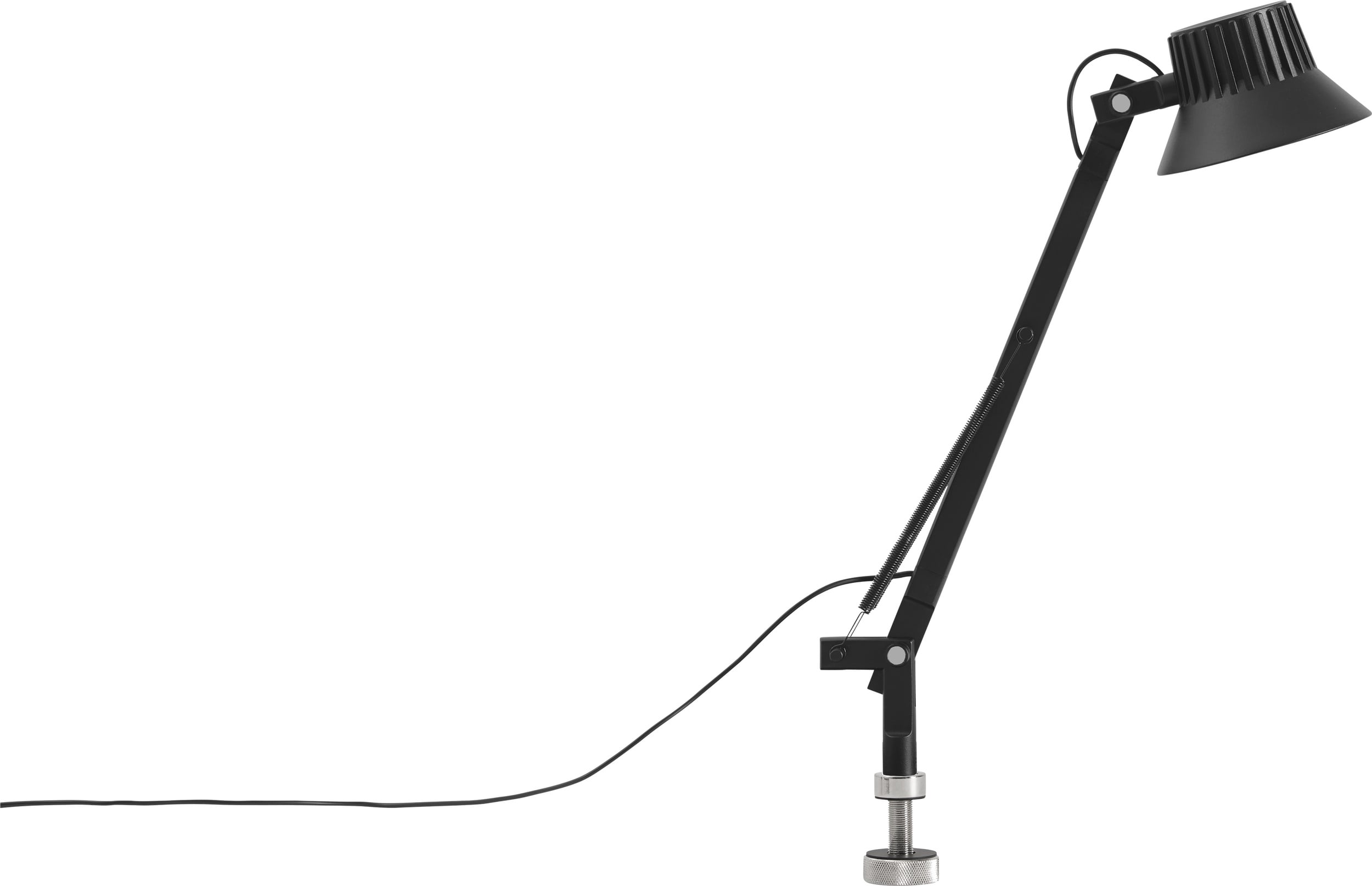 Lampa stołowa Dedicate S1 czarna z trzpieniem mocującym
