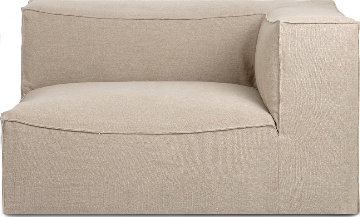 Narożnik prawostronny Catena Rich Linen 138 cm beżowy