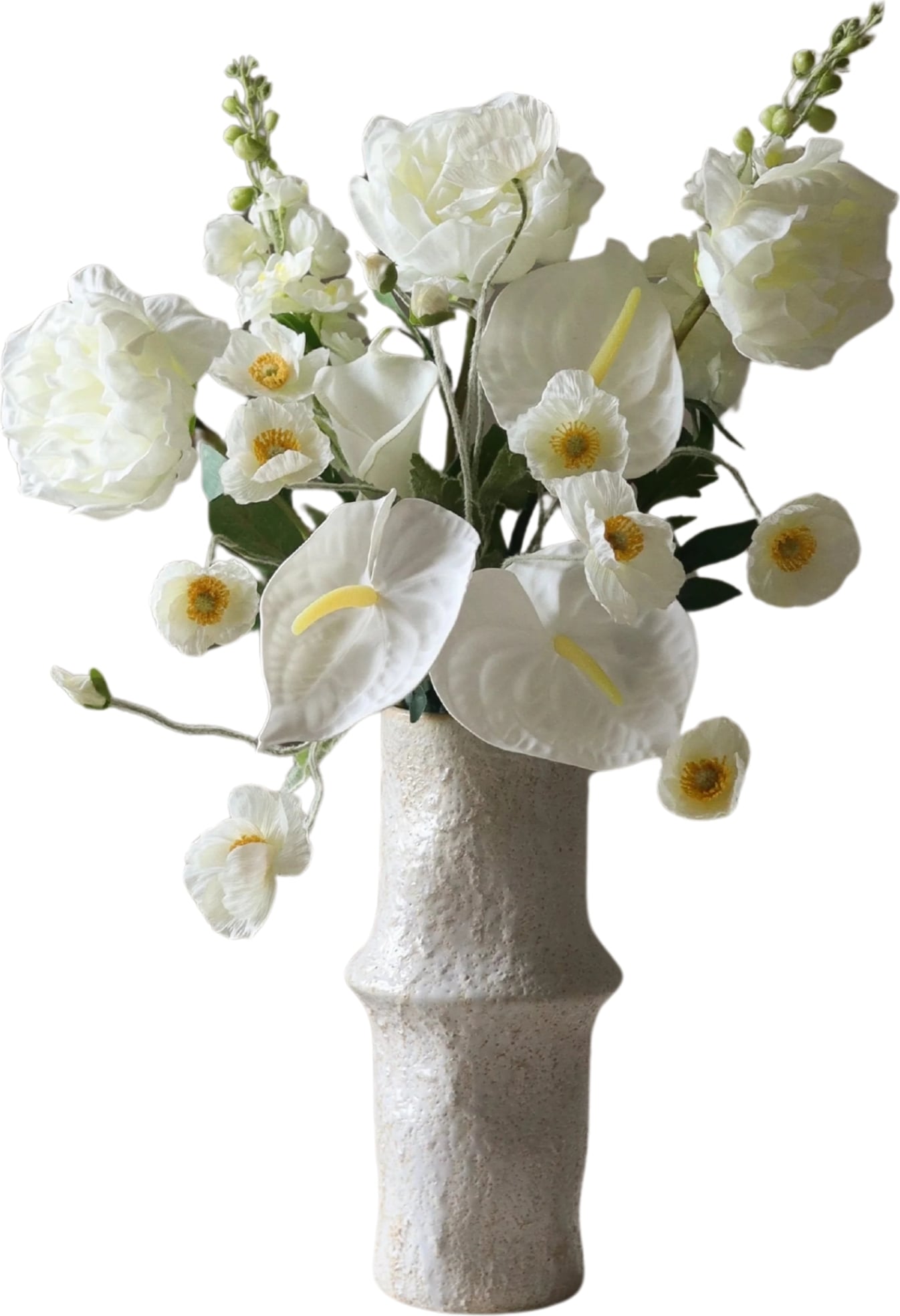 Kwiaty sztuczne bukiet Bright White