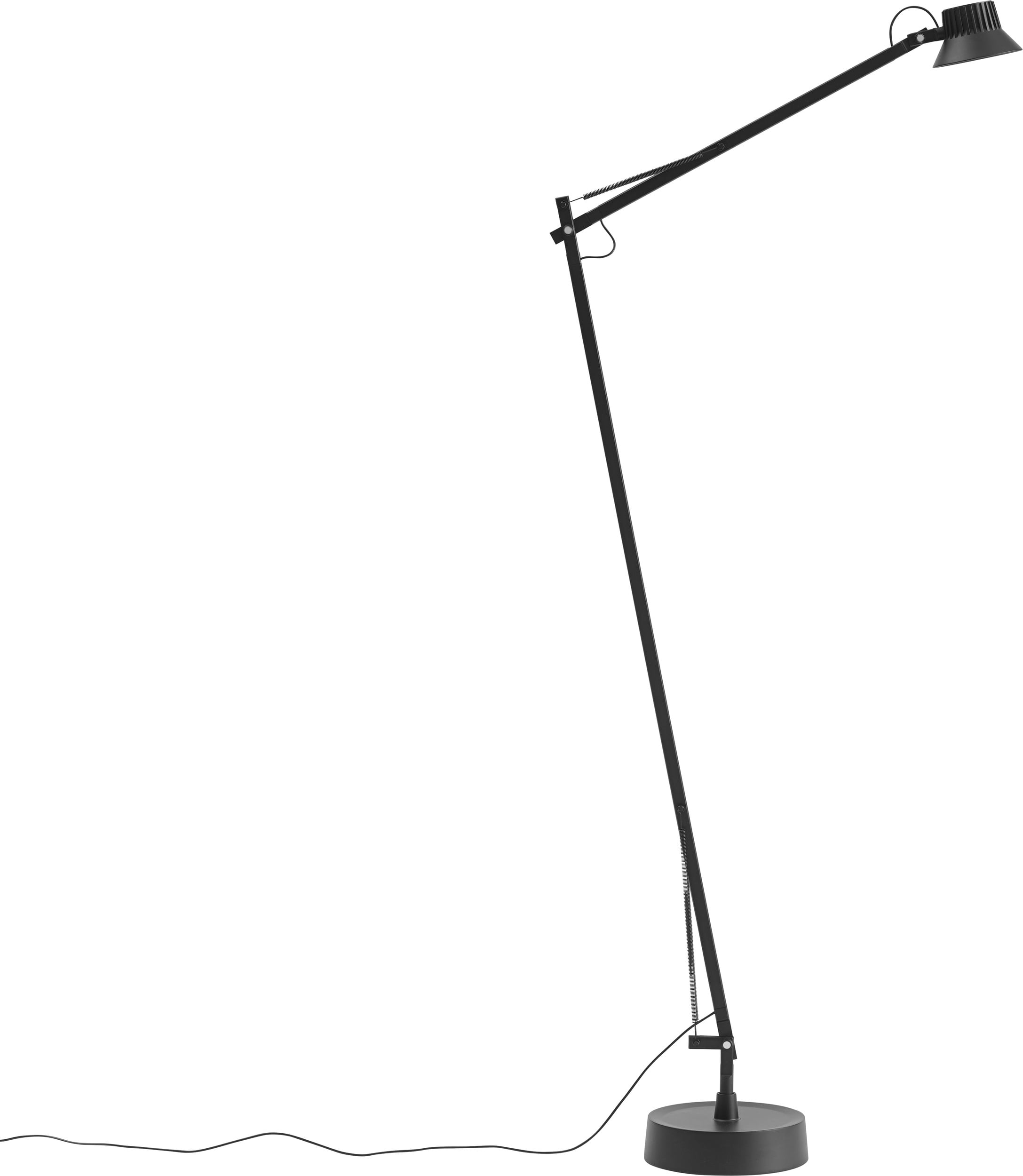 Lampa podłogowa Dedicate czarna