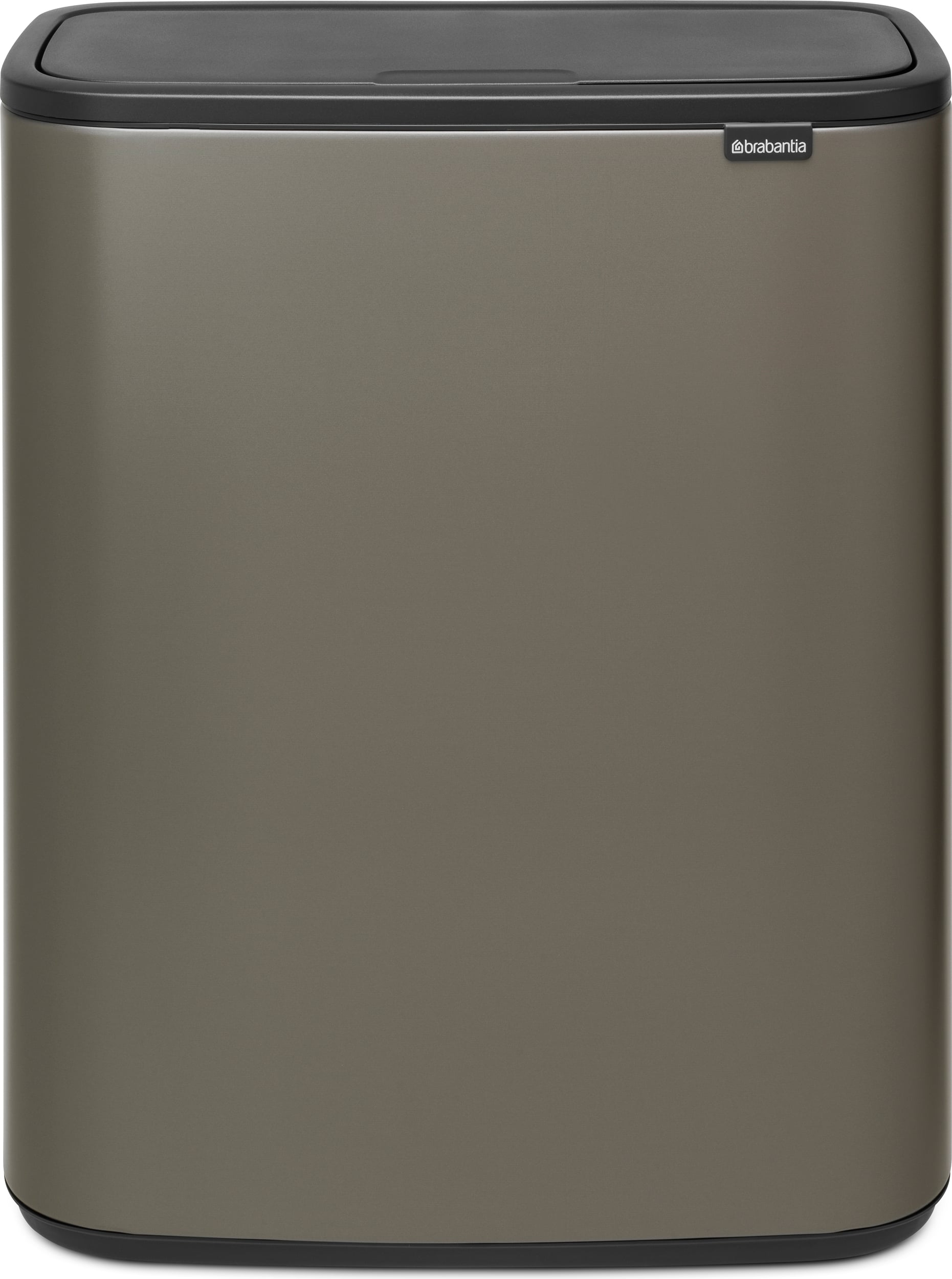 Kosz na śmieci Bo Touch Bin 2 x 30 l platynowy