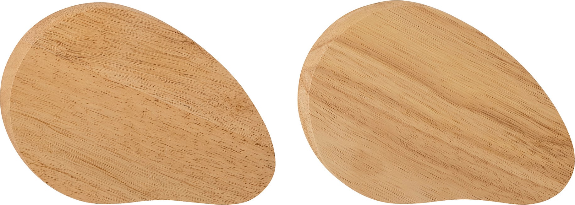 Deski do krojenia Gong 23 5 cm z drewna kauczukowego 2 szt.