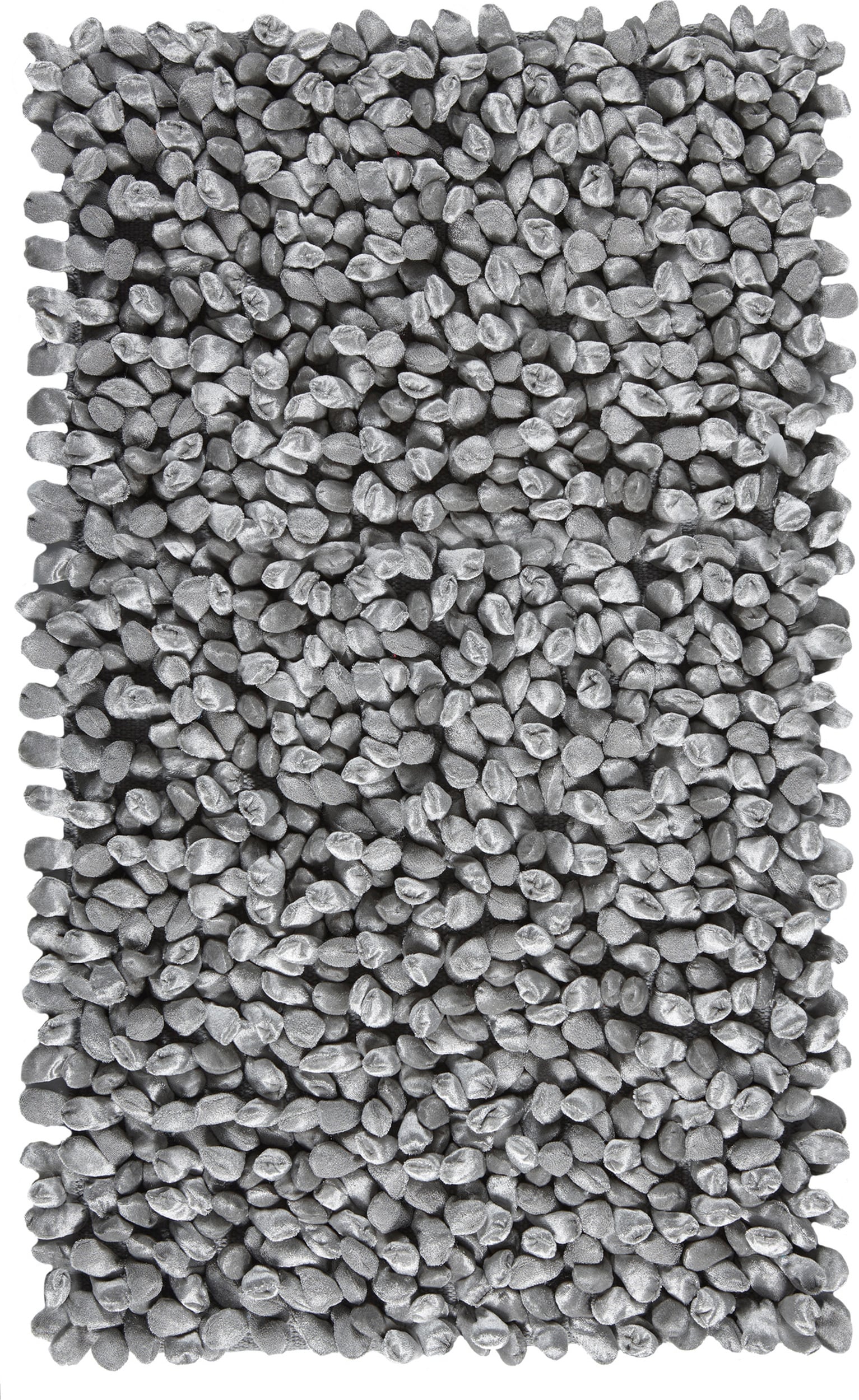 Dywanik łazienkowy Rocca 60 x 100 cm srebrny