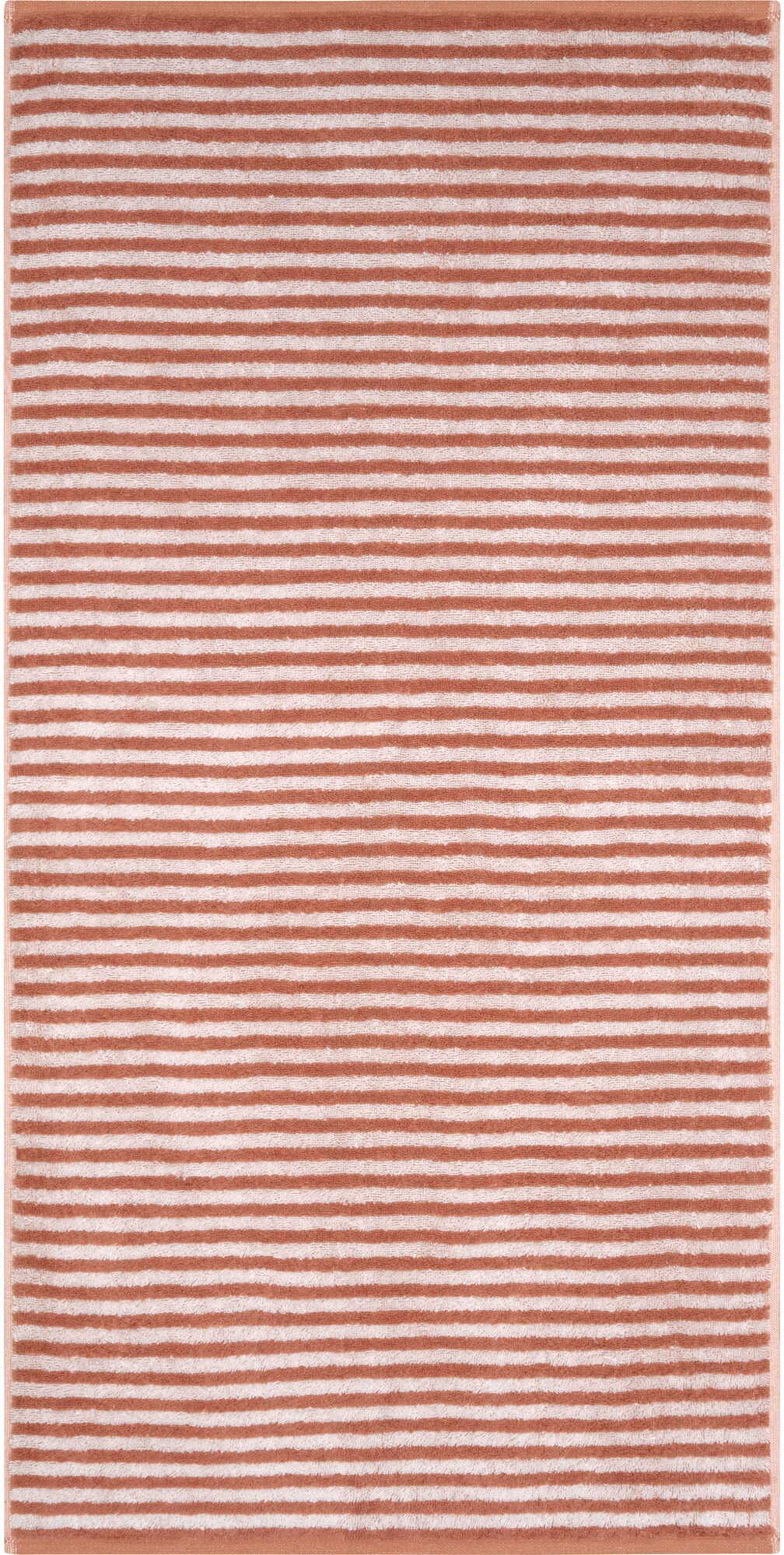 Ręcznik do rąk Club w paski 30 x 50 cm miedziany