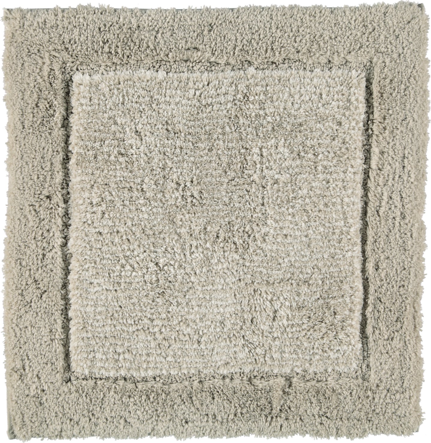 Dywanik łazienkowy Two-Tone 60 x 60 cm piaskowy