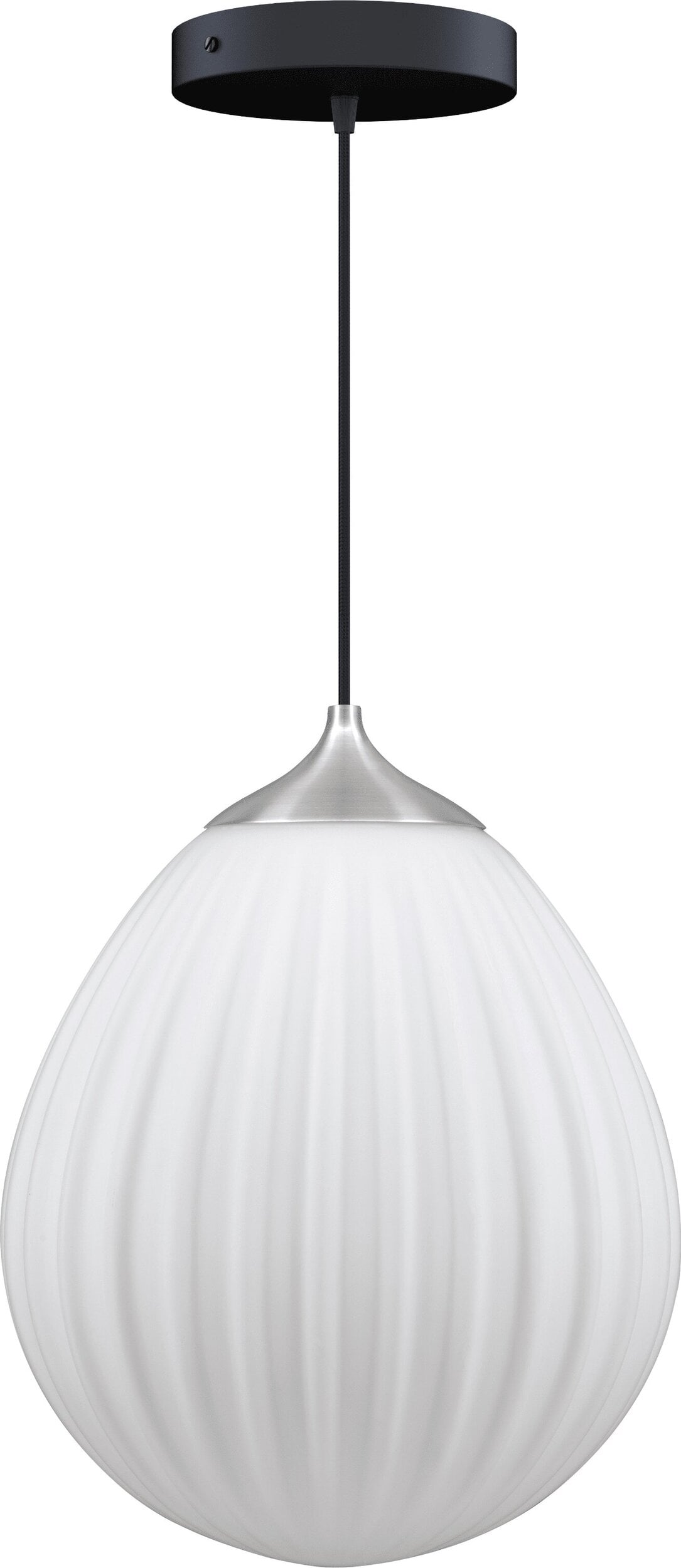 Lampa wisząca Around The World stalowo-czarna
