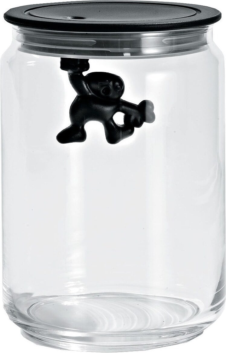 Pojemnik kuchenny Gianni Achromatics 900 ml czarny