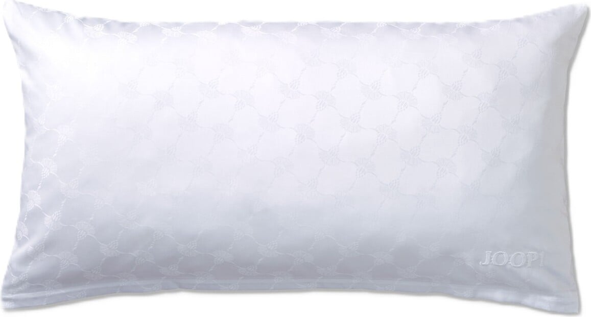Poszewka na poduszkę Micro Pattern 40 x 80 cm kremowa z bawełny satynowej