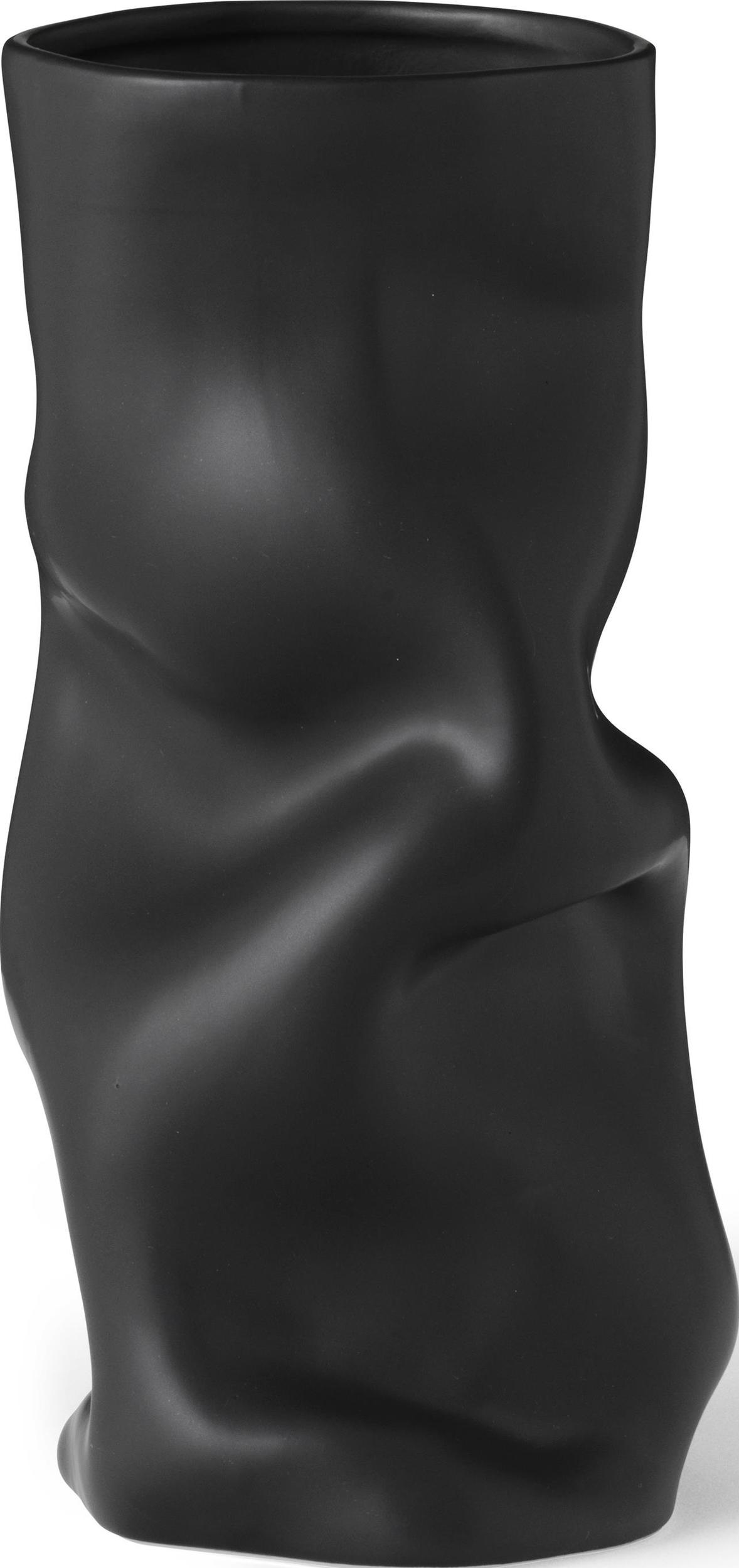 Wazon Collapse 30 cm czarny