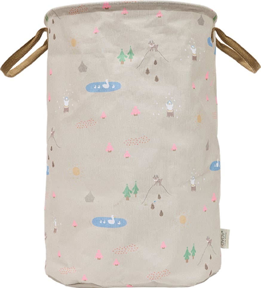 Kosz na pranie lub do przechowywania OYOY Deer & Duck 54 cm