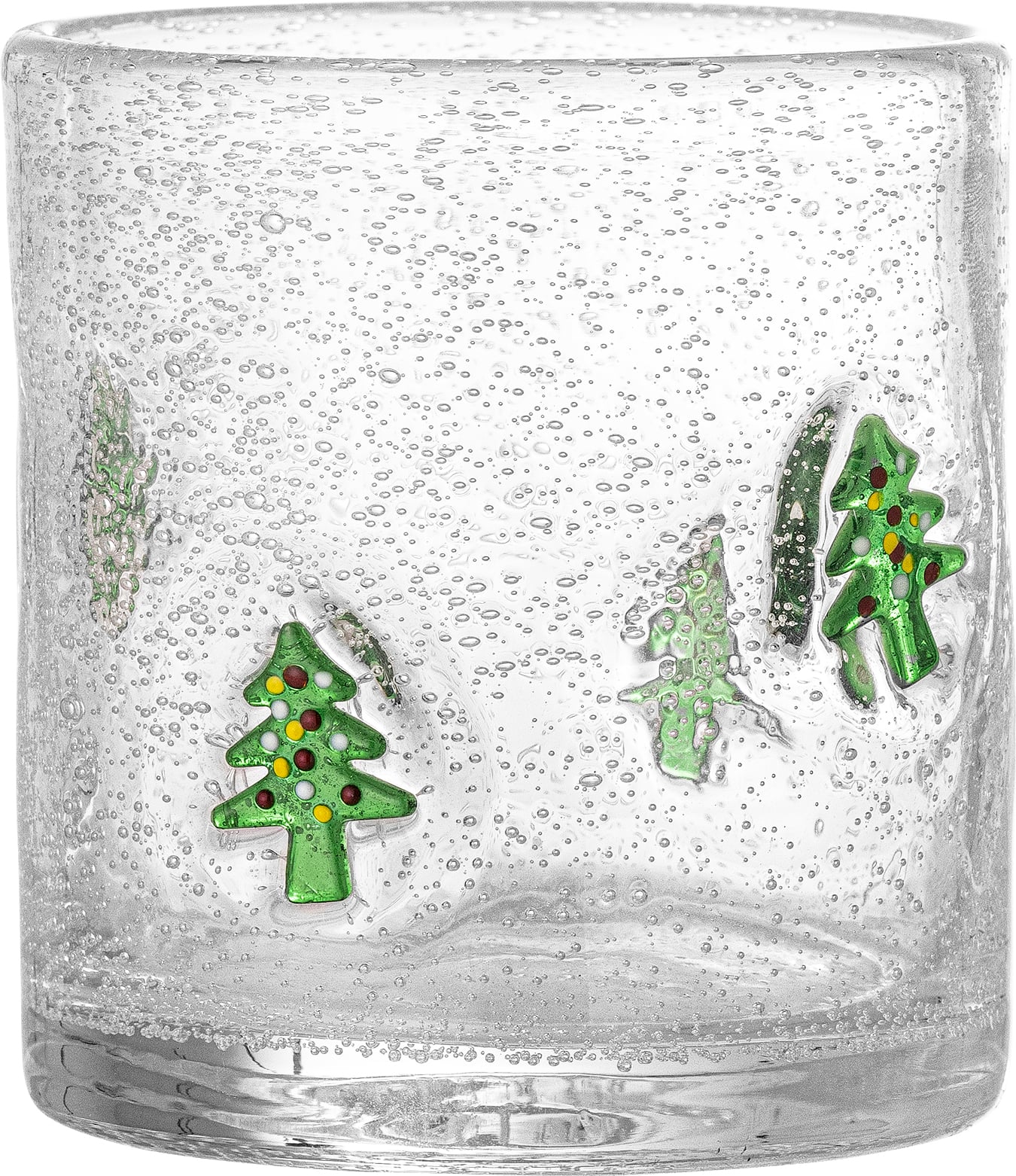 Szklanka świąteczna Debra choinki 370 ml