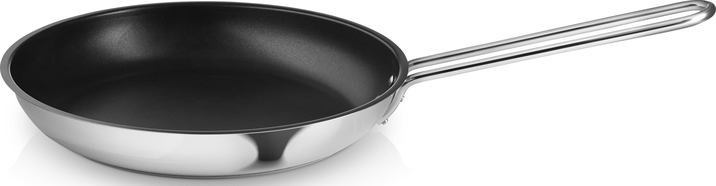 Patelnia Eva Trio 28 cm stal nierdzewna z powłoką Slip-Let