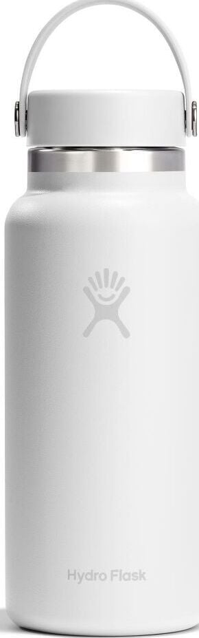 Butelka termiczna z szerokim ustnikiem Hydro Flask 946 ml White