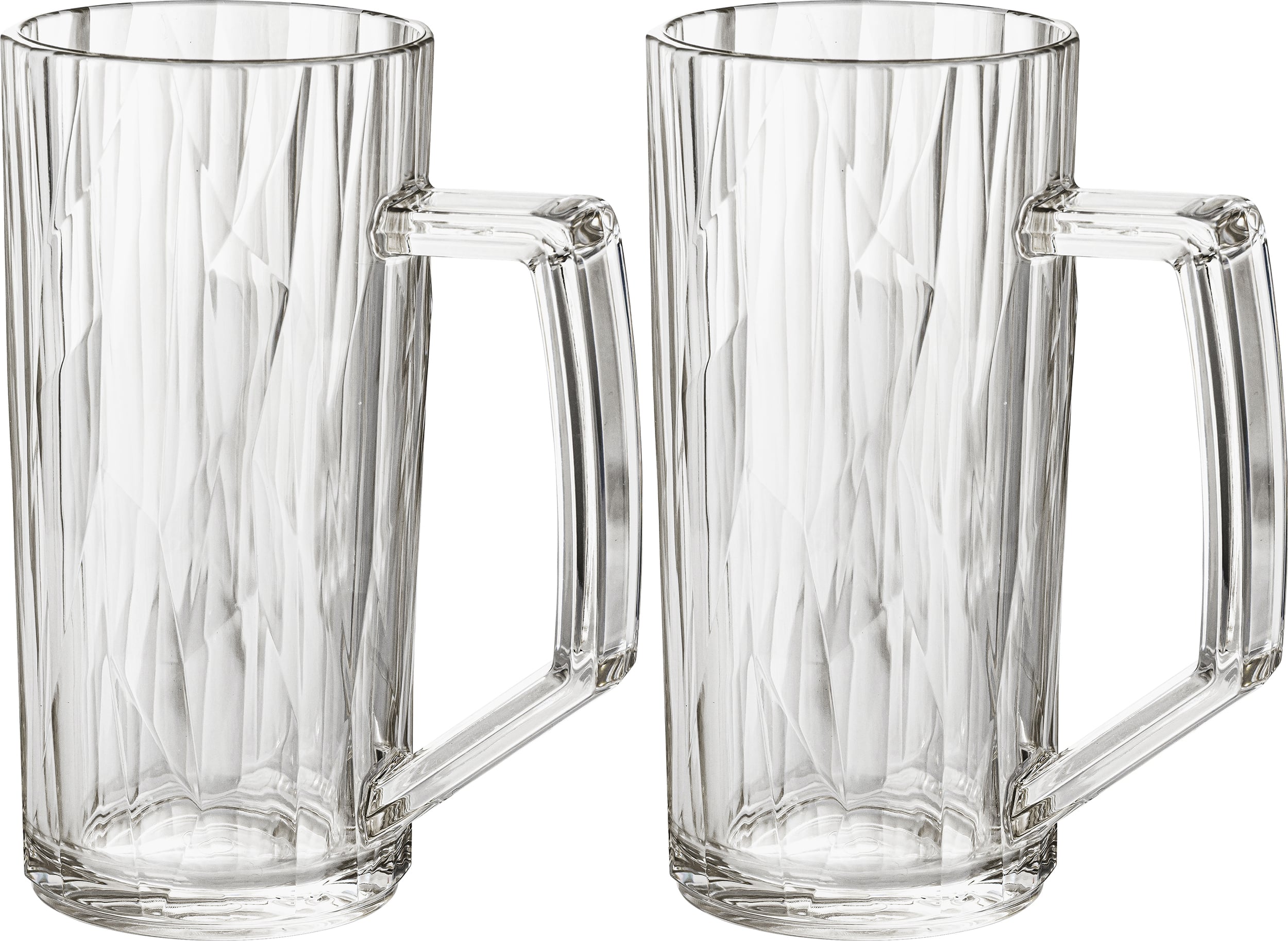 Kufle do piwa Club No. 25 300 ml transparentna 2 szt.