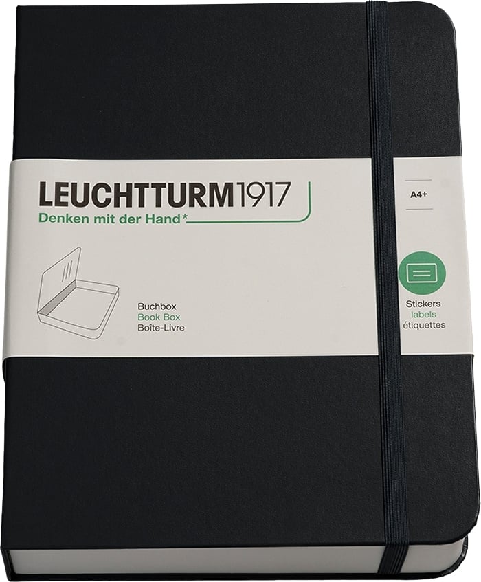 Pudełko na dokumenty Leuchtturm 1917 czarne