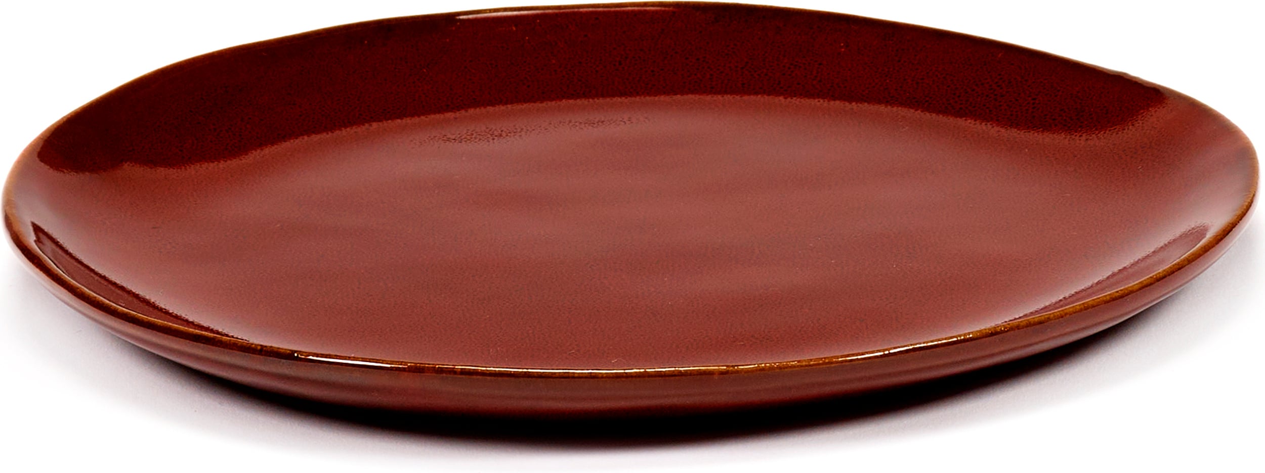 Talerz deserowy La Mère 18 cm czerwony