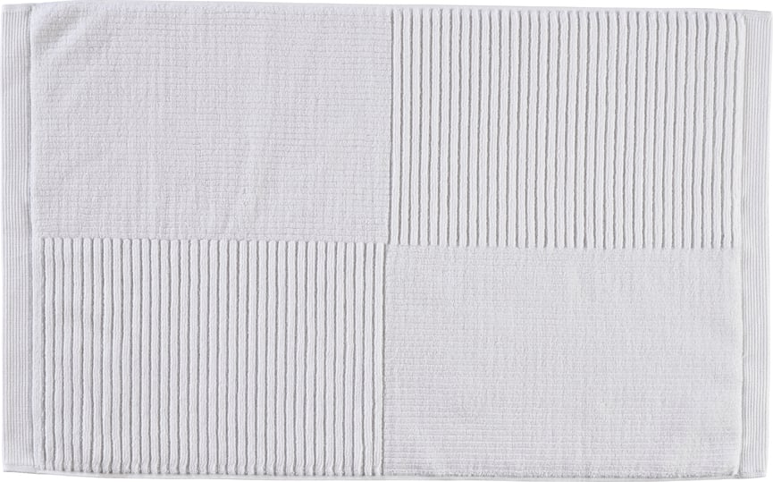 Dywanik łazienkowy Classic 80 x 50 cm biały