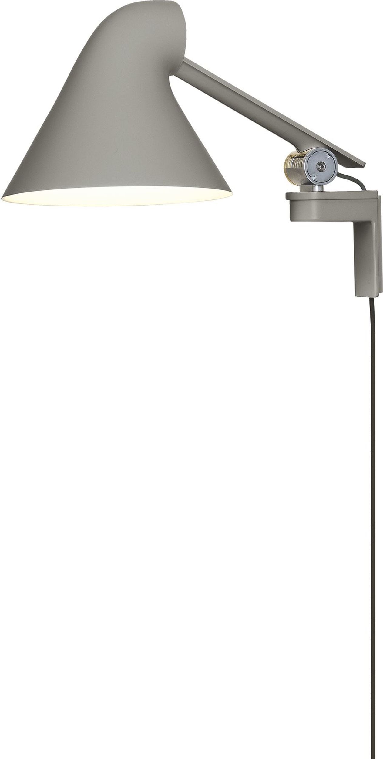 Kinkiet NJP LED 2700 K jasnoszary