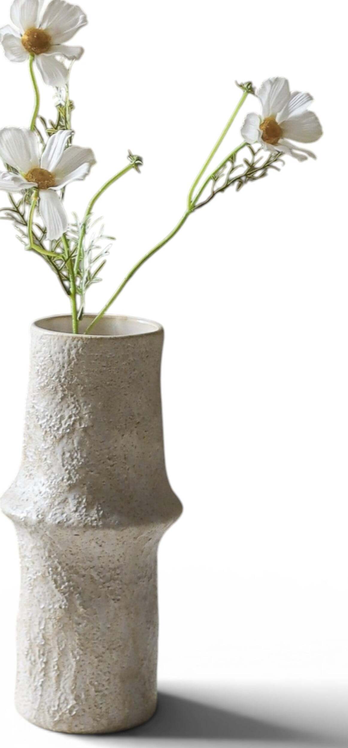 Kwiat sztuczny Botane kosmos 50 cm biały