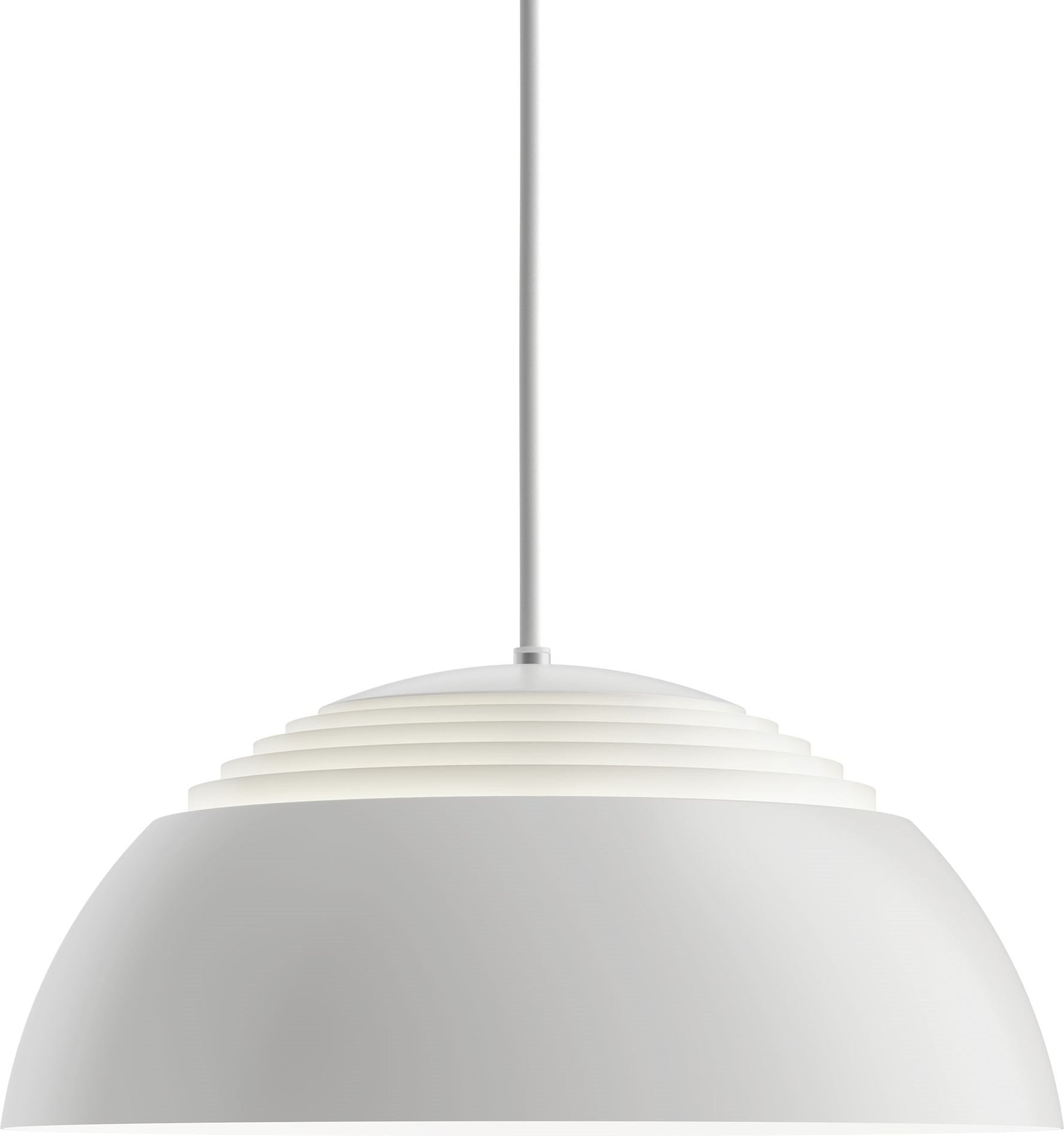 Lampa wisząca AJ Royal LED 3000K 37 cm biała