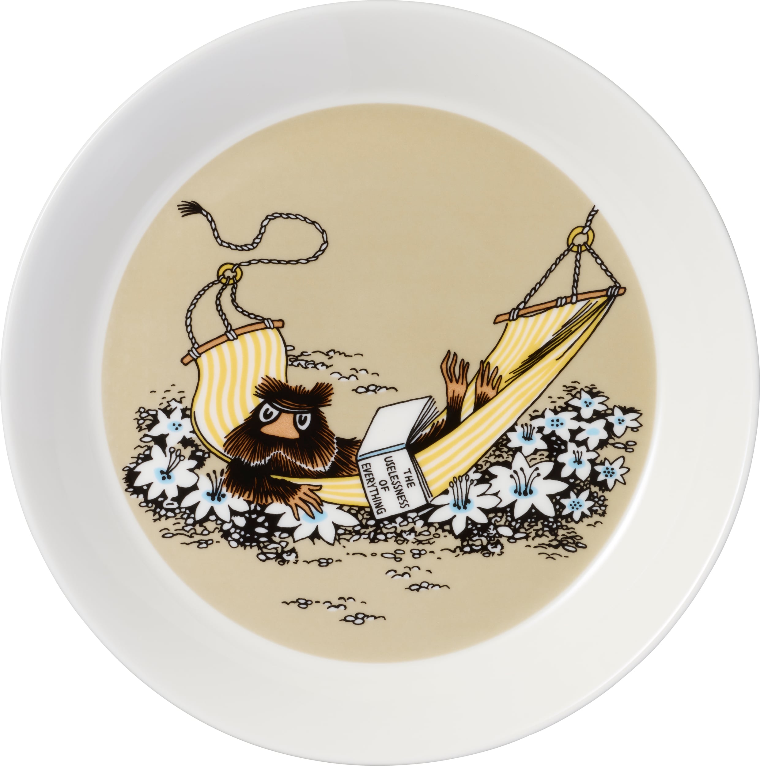 Talerz Arabia Finland Muminki Piżmowiec 19 cm