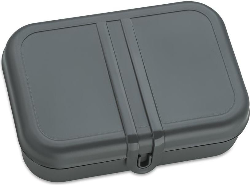 Lunchbox Pascal Organic L szary z przegródką