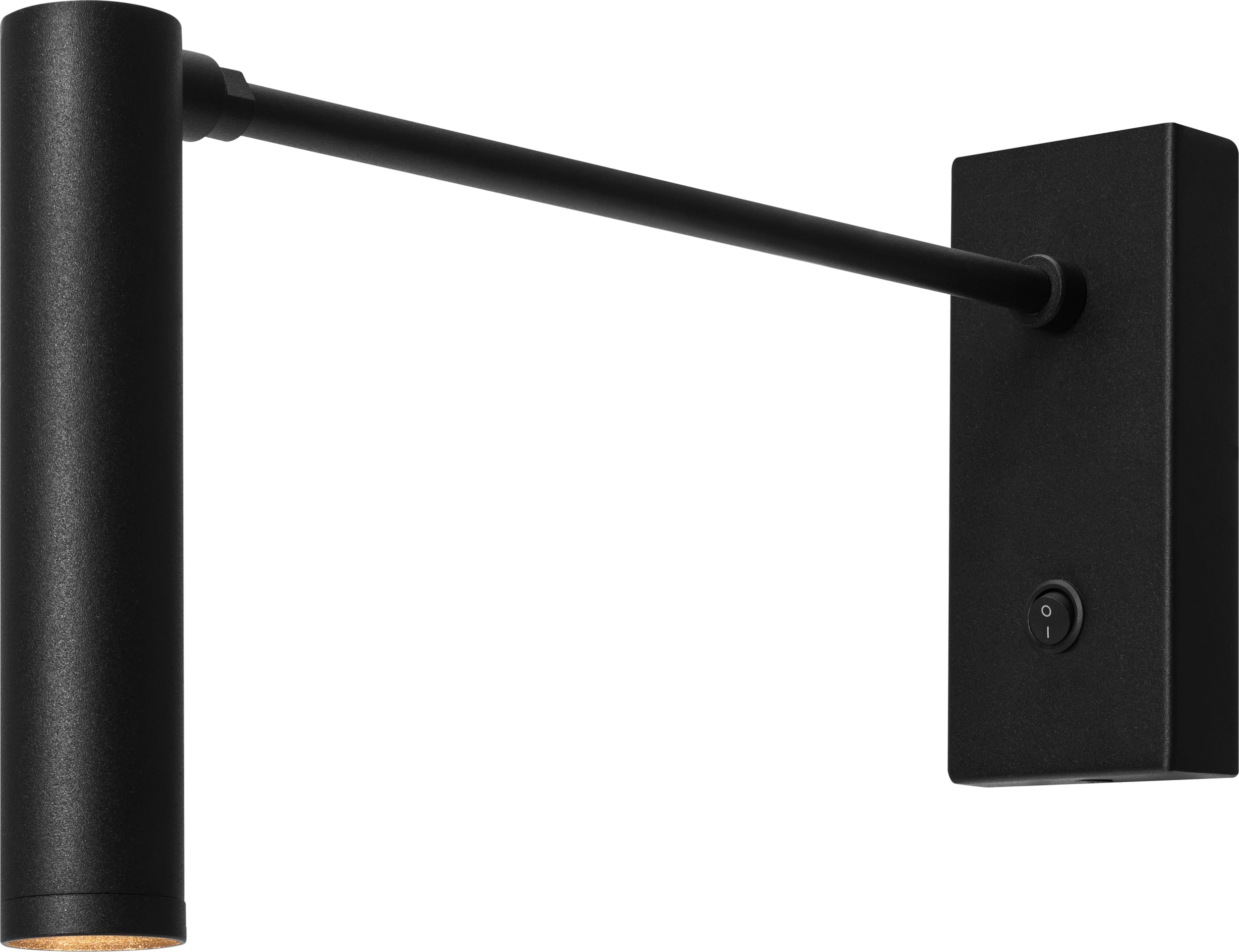 Kinkiet Roll LED 4 2W 719 lm czarny z wysięgnikiem