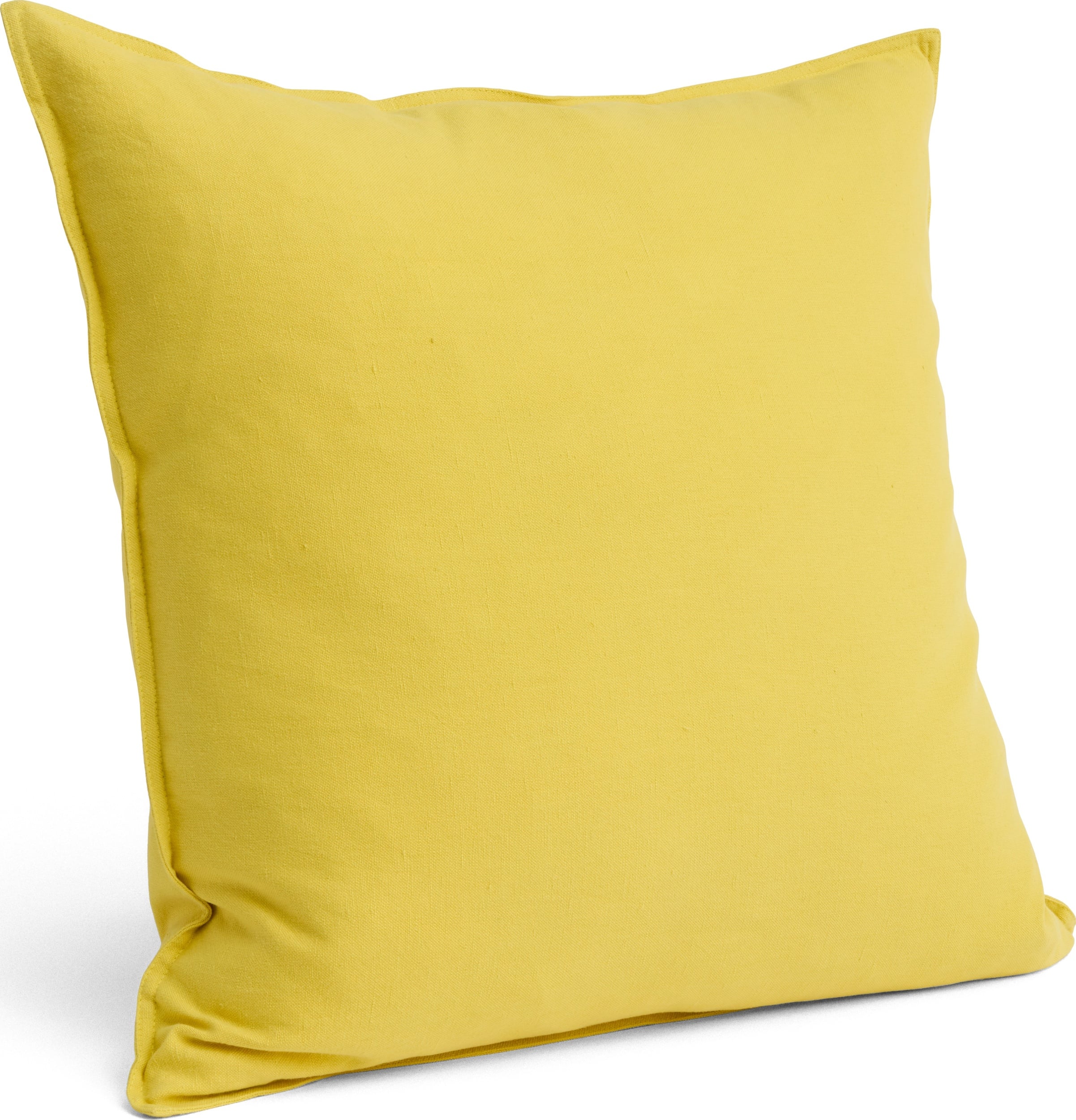Poduszka dekoracyjna Hay Linen 60 x 60 cm cytrynowa