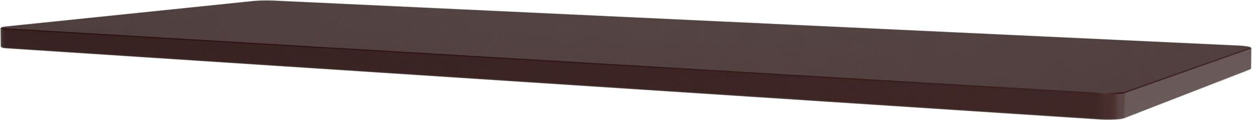 Blat MDF do systemu modułowego Panton Wire 68 2 x 25 7 cm bordowy