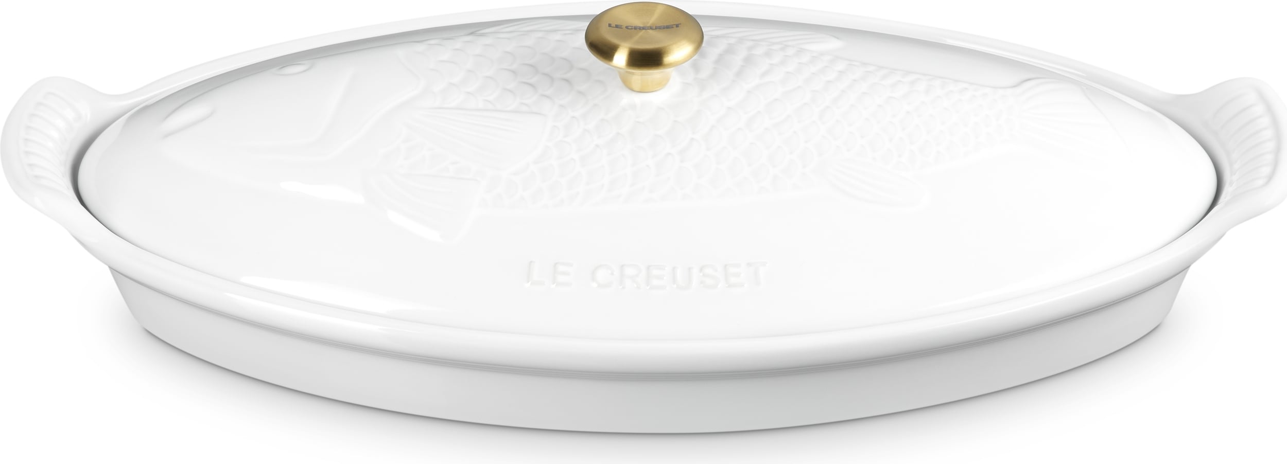 Forma do pieczenia ryb Le Creuset 34 cm biała